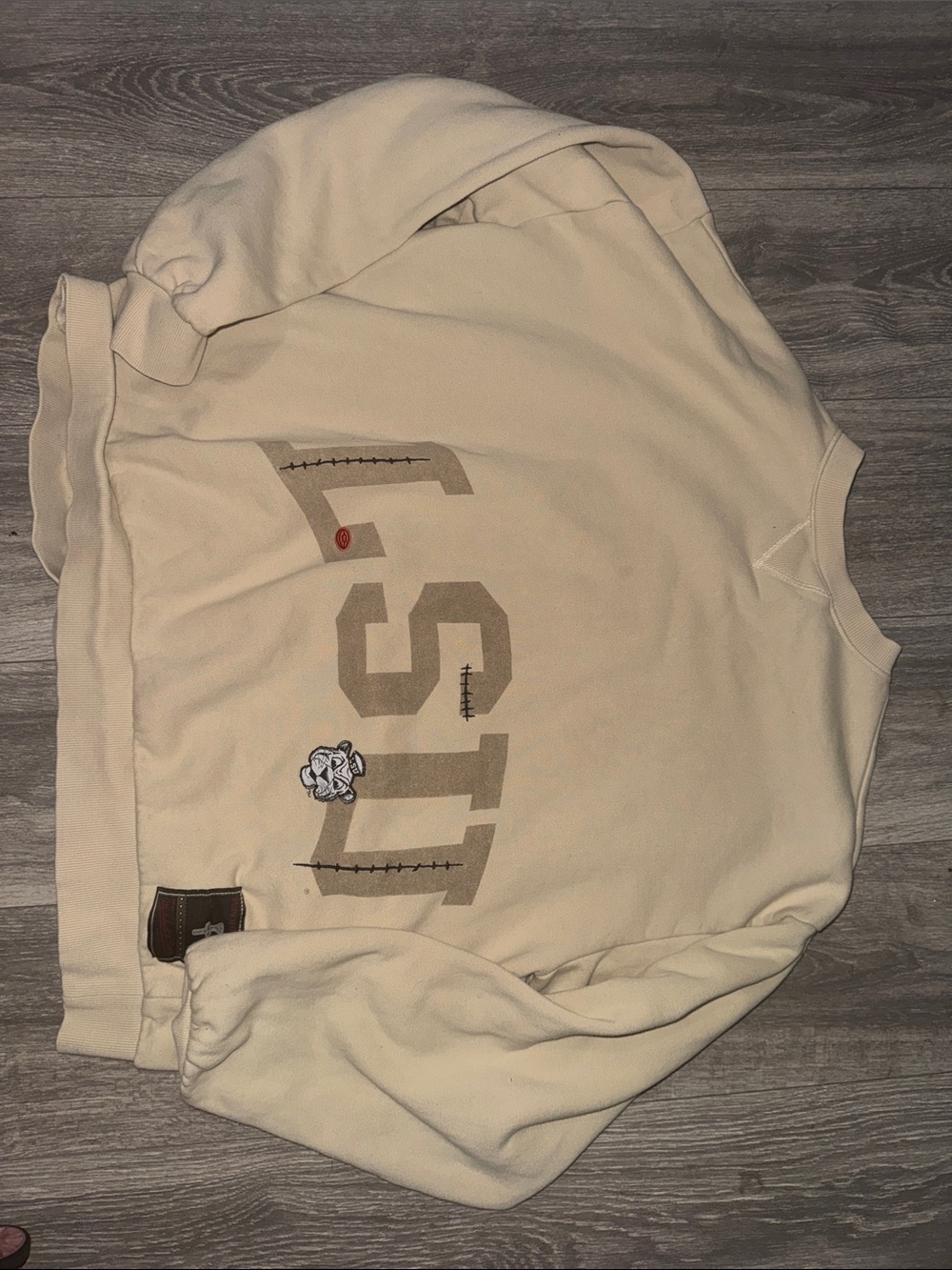 LSU Travis Scott Collab Hoodie & Crew Neck (selling both together)